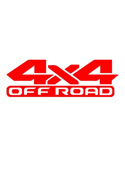 Hobi Butik 4x4 Offroad Oto Sticker, Motorsiklet Sticker, Kask Sticker 55x19 Cm