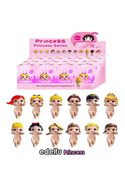 EDELFU Sonny Angel Princess Series Mini Figure Series Adhesive 1 Piece Toy Figure, Phone Decoration