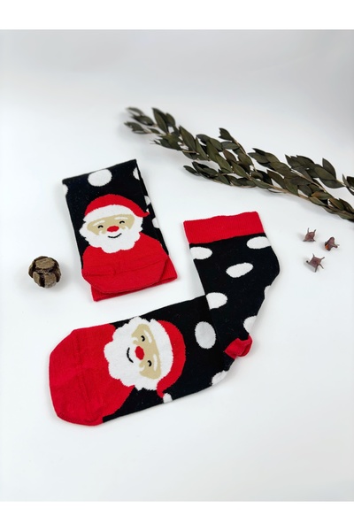 Atölye Merdiven New Year Themed Unisex Adult Socks Bracelet Gift Set (Gift Wrapped)