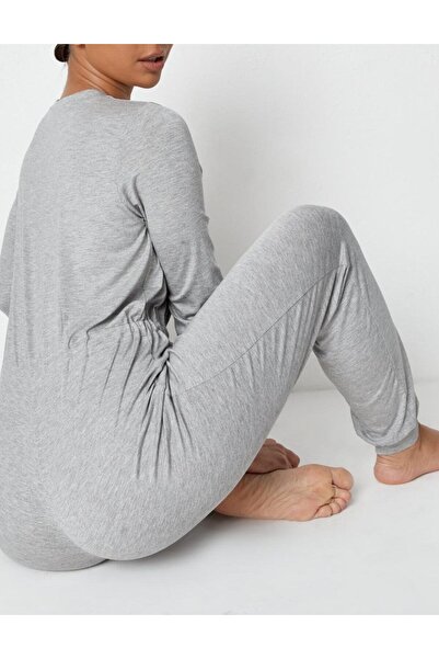 Missguided Missguided long jumpsuit, grey