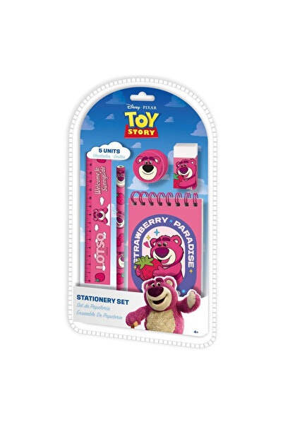 Toy Story Disney Toy Story Lotso Strawberry 5-Piece Stationery Set