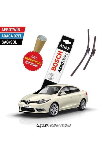 Bosch Renault Fluence Silecek (2010-2017) Bosch Aerotwin A116S