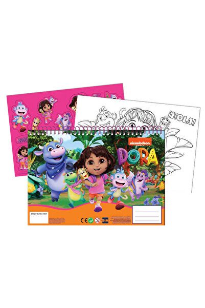 Dora Exploratoarea Jungle Carnet de schițe A/4 Spirală cu 40 pagini cu Autoco...