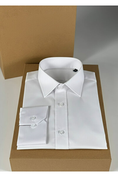 YusGos Men's Classic Regular Fit Regular Collar Long Sleeve Easy Iron Cotton Shirt