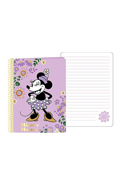 Minnie Mouse Disney Minnie Purple Spiral Notebook A5