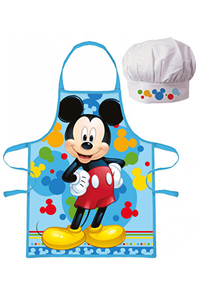 Mickey Mouse Disney Mickey Grinning Colors Children's Apron Set, 2 Pieces
