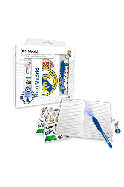 Real Madrid Hala set jurnal + stilou magic
