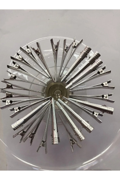 Pretty 25’li Dayanıklı Alüminyum Saç Pensi Seti – Fön ve Şekillendirme İçin