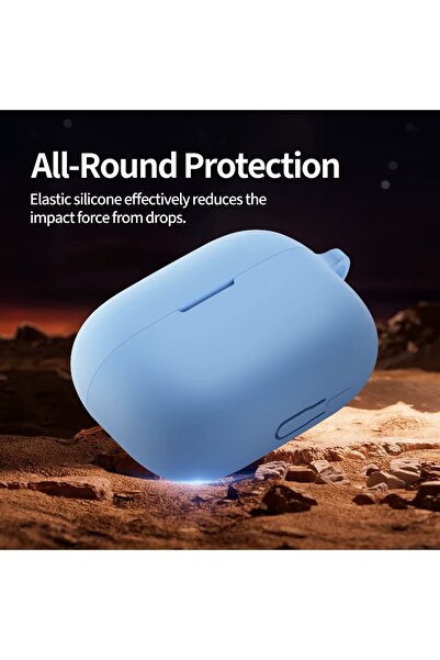 Dmay Huawei Freebuds Se 4 Compatible Soft Silicone Case+Hook