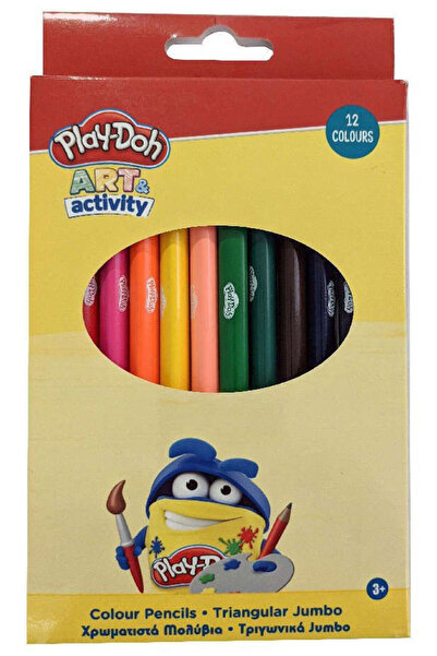 Play Doh Play-Doh Art Jumbo Triangular Crayons 12 pcs