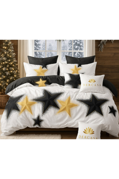 Dercasa 6-Piece Soft Fine Bed Linen with Elastic – Comfort and Elegance