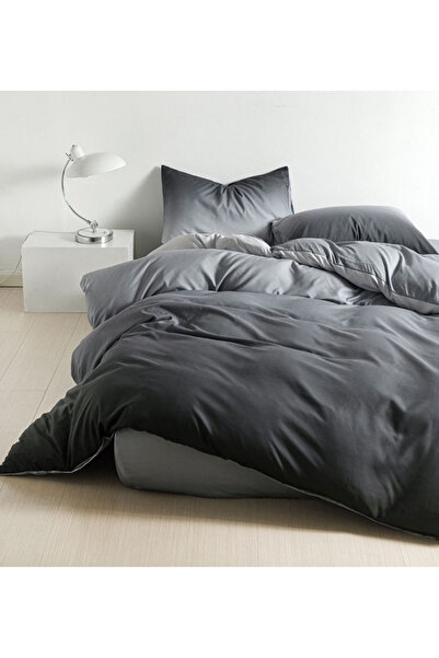 Pucioasa Double Bed Linen 4-Piece, Reversible Superior Satin Cotton (SA-660)