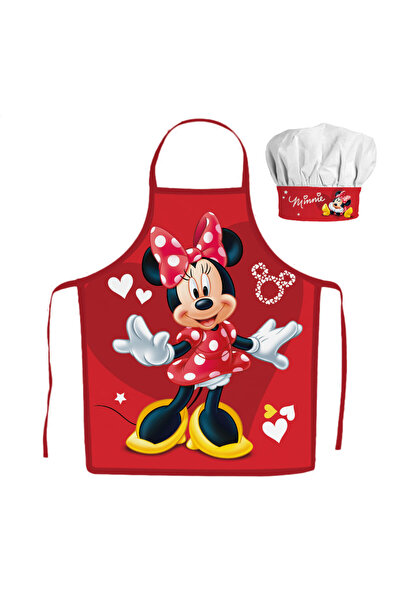 Minnie Mouse Disney Minnie Red Hearts 2-piece children's apron set
