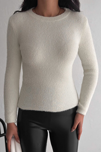 Noa Noa Women's Fit Cut Long Sleeve Knitwear Sweater – Soft Edge