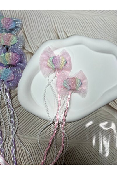 EyER Shoping Cataramă dublă cu figuri de stele de mare roz