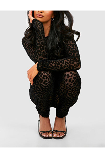 BOOHOO Boohoo long jumpsuit, black