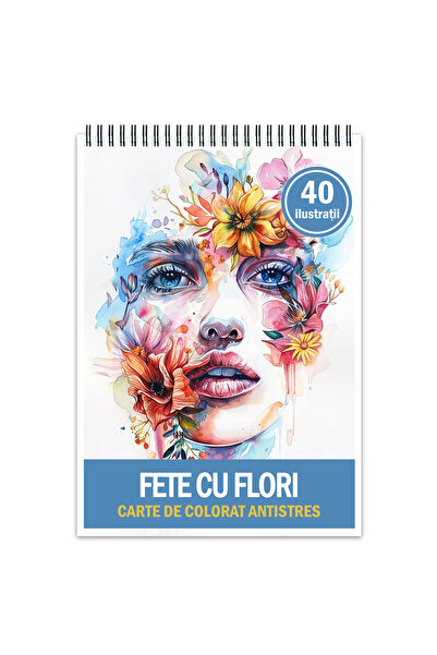 Legendary Gifts Carte de colorat pentru relaxare și antistres, 40 de ilustraț...