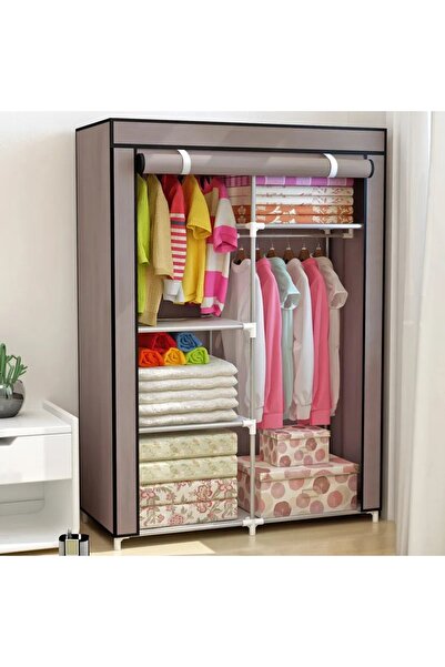 SokShop Dulap textil pliabil pentru haine, 105 x 45 x 175 cm