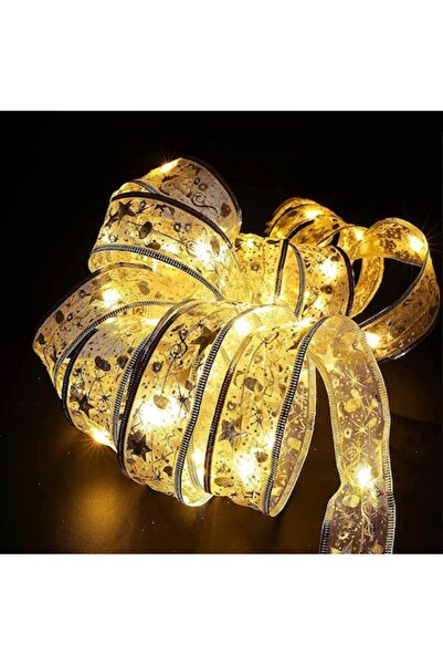 RABY Bandă luminoasă decorativă de Crăciun cu baterii, 10 m, 100 LED-uri, pan...