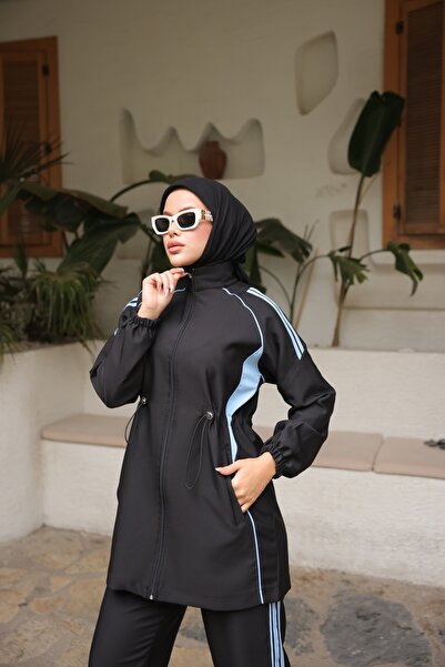 Wovi Women's Hijab Tracksuit Set Bottom Top Set