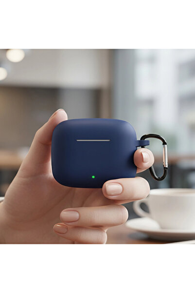 Huawei حافظة CaseOnn FreeBuds SE 4 ANC مع حزام من السيليكون غير اللامع باللون...