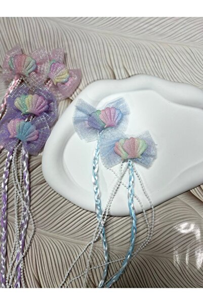 EyER Shoping Cataramă dublă cu pensă cu figură de stea de mare albastră