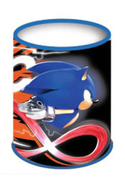 Sonic Get Me Hedgehog Metal Pencil Holder 10.5 cm