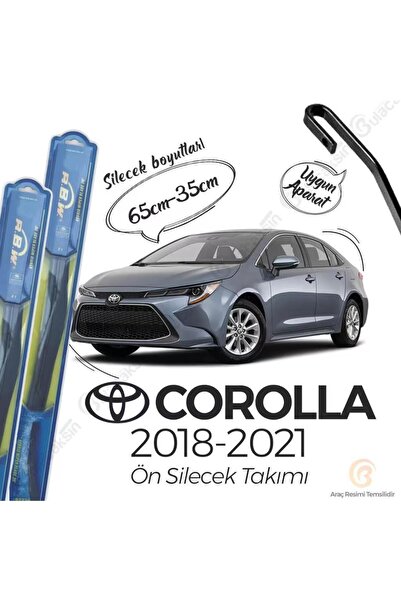 Rbw TOYOTA COROLLA 2018-2021 MODEL UYUMLU SİLECEK TAKIMI (KLİMA BOMBASI VE CA...