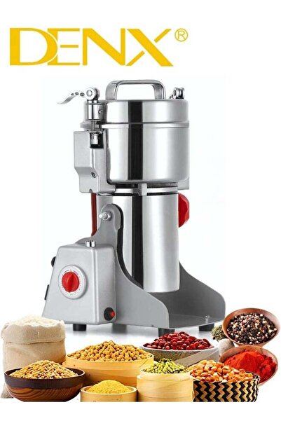 Denx مطحنة توابل 800 جرام، مطحنة مسحوق من الفولاذ المقاوم للصدأ 430، تقنية طح...