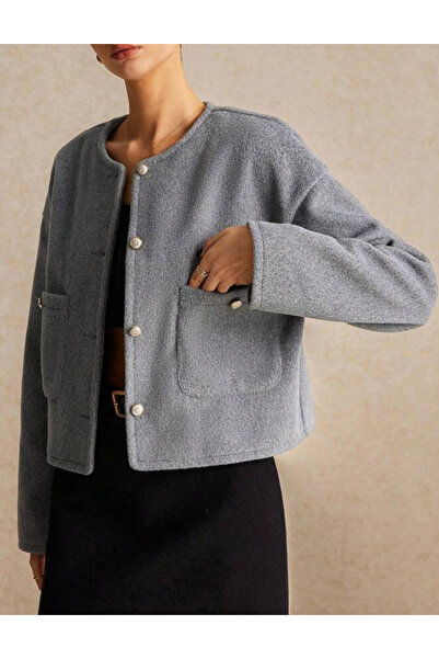 Sheya Shein jacket, gray