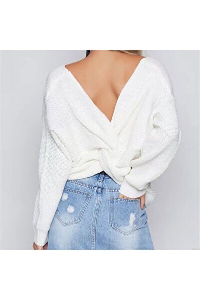 FITINT Asymmetric women's sweater Mirren with long sleeves Beige