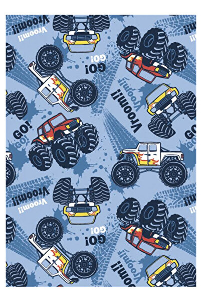 CARS Monster Truck Vehicle A4 Folder with Elastic