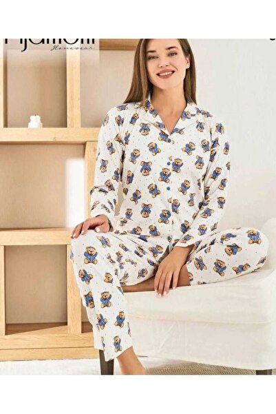 Pijamoni طقم بيجامة دب تيدي من بيرلين رابورلو 8851-7