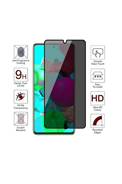 IMOBILE ACCESSORIES Protector de ecran cu confidențialitate compatibil cu Samsung Galaxy A12, A42, calitate profesională