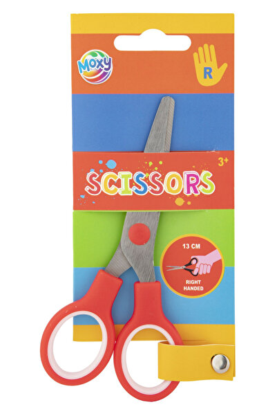 Colorations Colorful Moxy Red Scissors for Right-Handers 13 cm