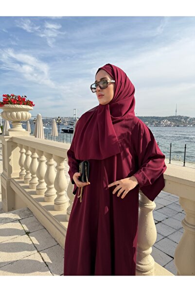 El Amira Sahra Premium Özel Dikim İşlemeli Abaya