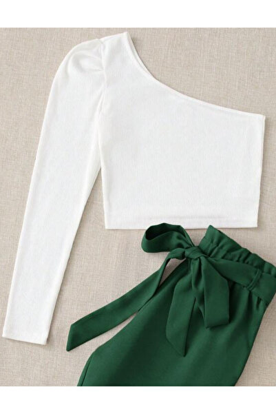 Sheya Shein top, white