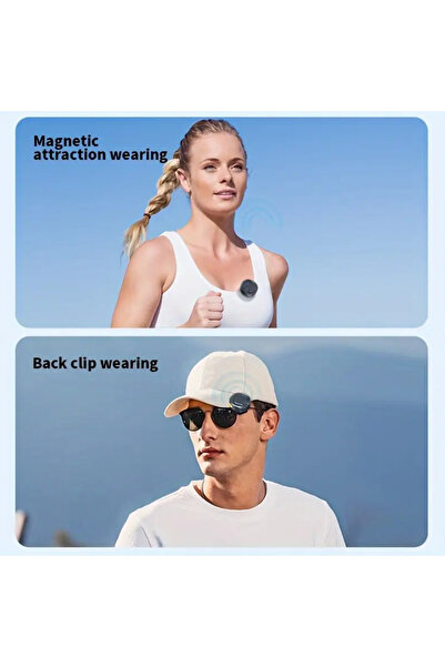 ABK POINT Wireless Microphone with ANC — Portable HiFi Mic for Live Shows, Interviews, Vlogging, P