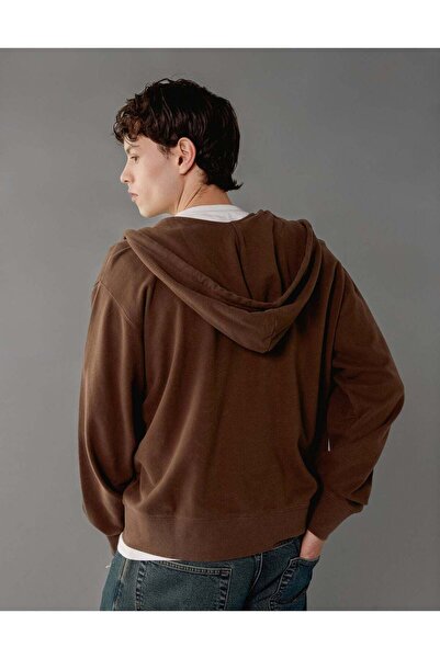 AMERICAN EAGLE AE Graphic Full-Zip Hoodie