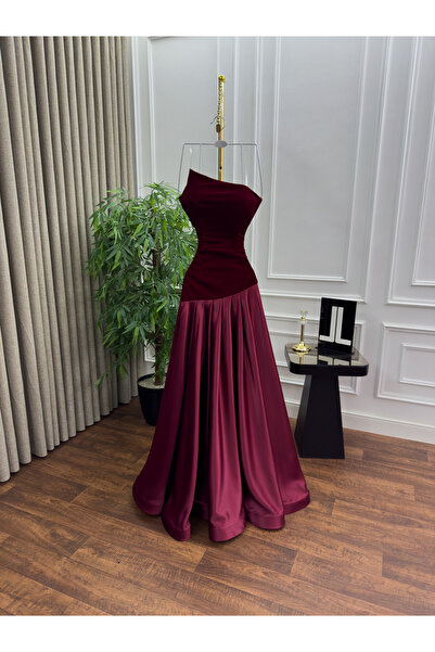 FAKHM AL SAWAR Beautiful winter velvet dress