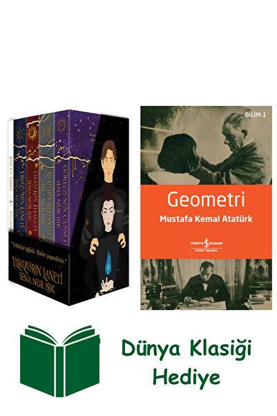 TÜRKİYE İŞ BANKASI KÜLTÜR YAYINLARI Yıldızların Laneti Serisi – 5 Kitap (Kutu...
