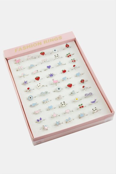 TakÇalıştır TKÇBJ Karışık Mineli Yüzük 1 Adet TKÇBJ