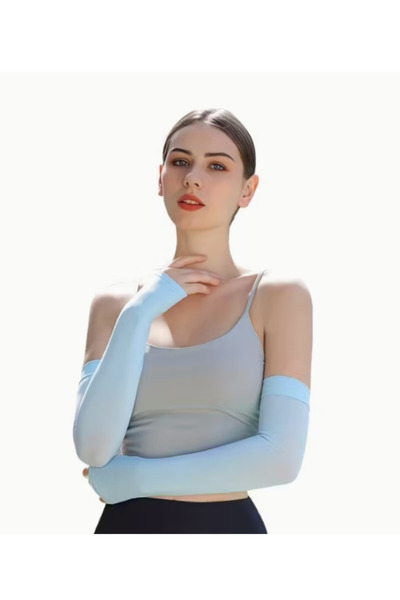 SOSYETEZGAHI Manșon de culoare neagră cu închidere pentru degete