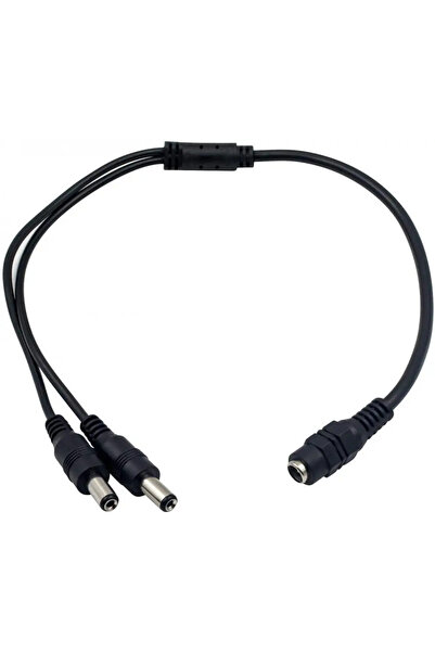 OEM Power cable splitter with 5.5x2.1 mm female plug to 2x 5.5x2.1 mm male plug