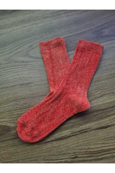 moda mivana Kışlık Terletmez Kadife Doku Uyku-Hamile Bot Çorap'ı