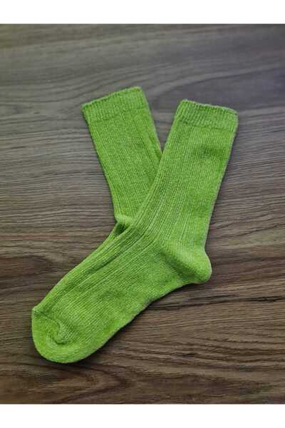 moda mivana Kışlık Terletmez Kadife Doku Uyku-Hamile Bot Çorap'ı