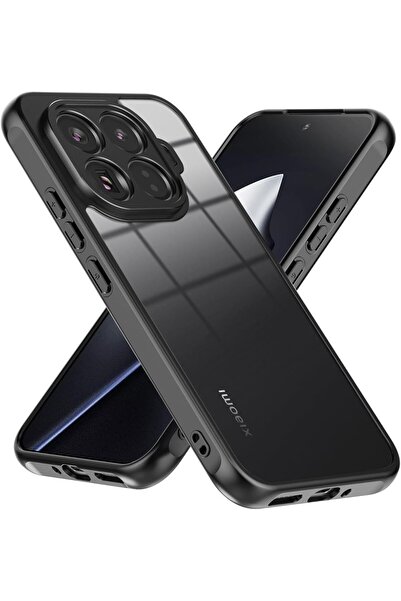 Kipgsm Xiaomi Mi 15T Uyumlu Kılıf Kamera Korumalı Arkası Mat Kaymaz Şeffaf Re...