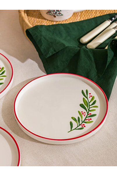 LC Waikiki Lcw Home Mixed Kokina Printed Pie Plates Set of 4 20 cm