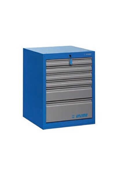Unior 990WD6LC100 Dulap lat pentru scule - 6 sertare, DIM 663x650x870