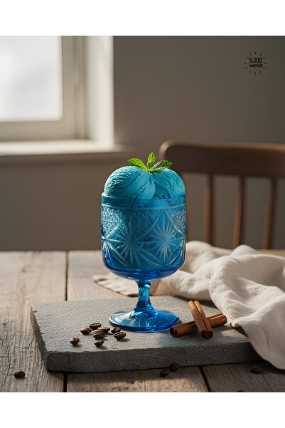 AKDEN STORE Cut Crystal Decor Maple Cup, Magnolia Bowl